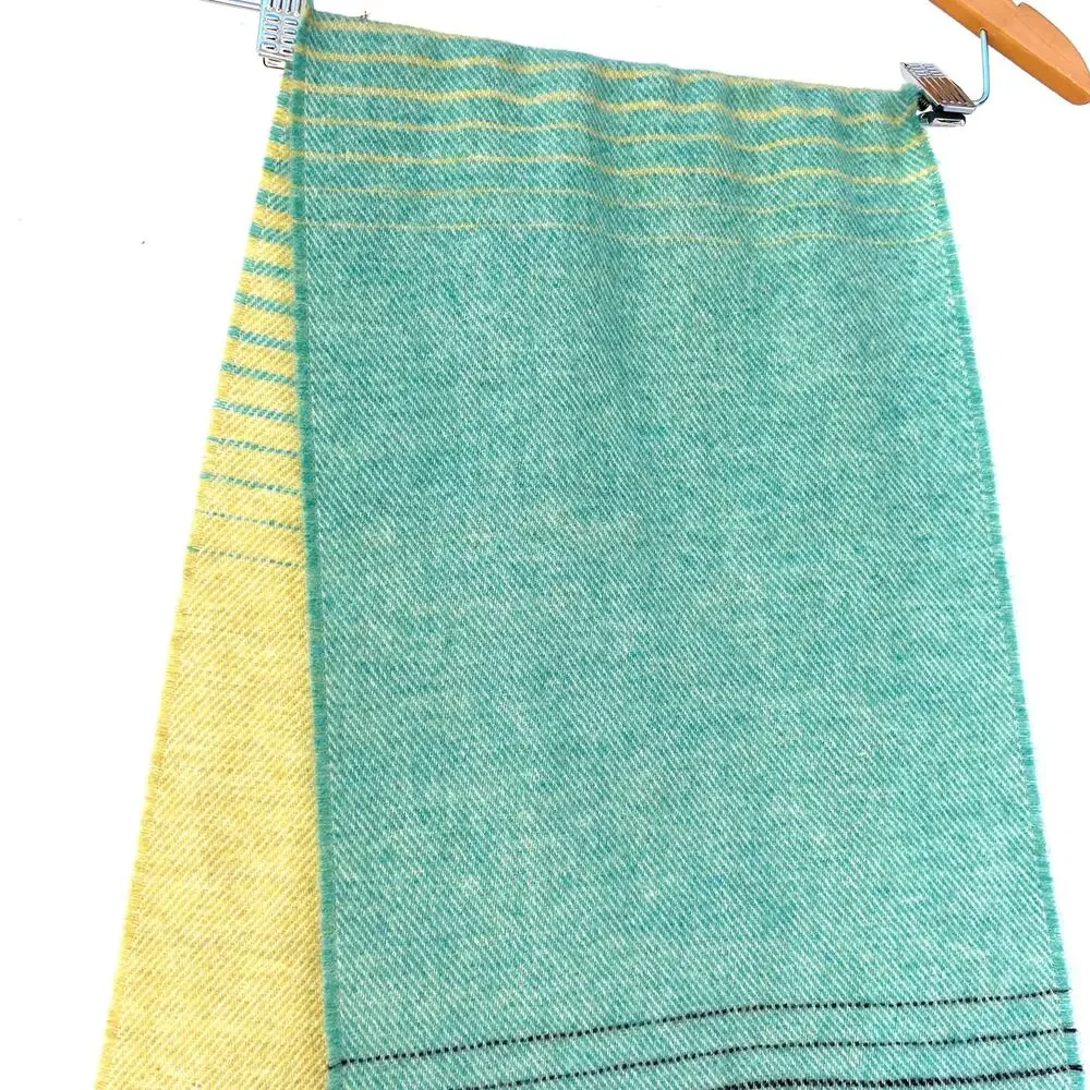McNutt of Donegal Lambswool Jasmine Scarf Long Wide Ombre Irish Wrap Shawl